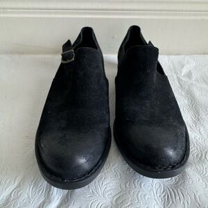 Born Nolina Leather Booties Ankle Boots